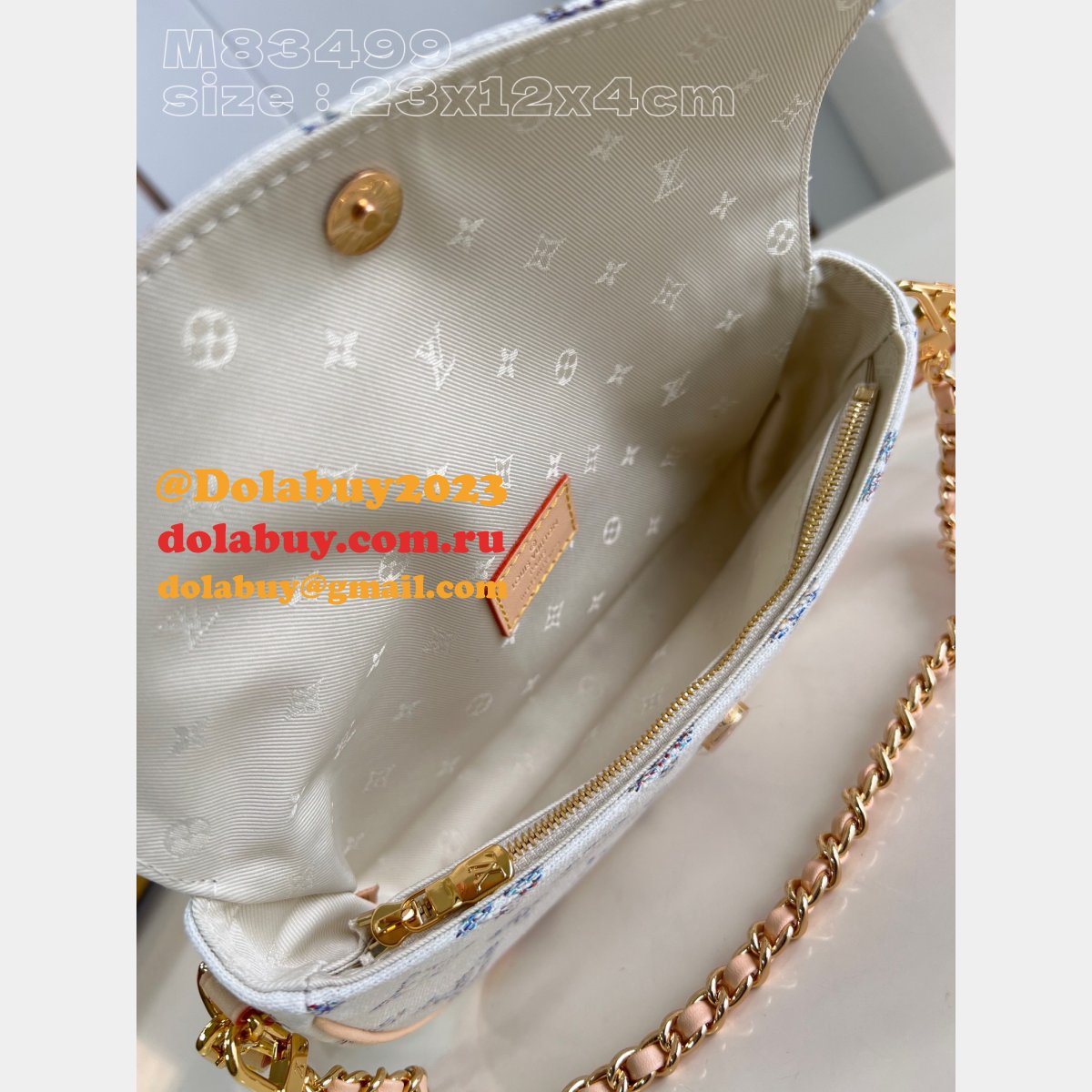 UK Wallet on Chain Ivy M83499 Louis Vuitton 1:1 Mirror Bag