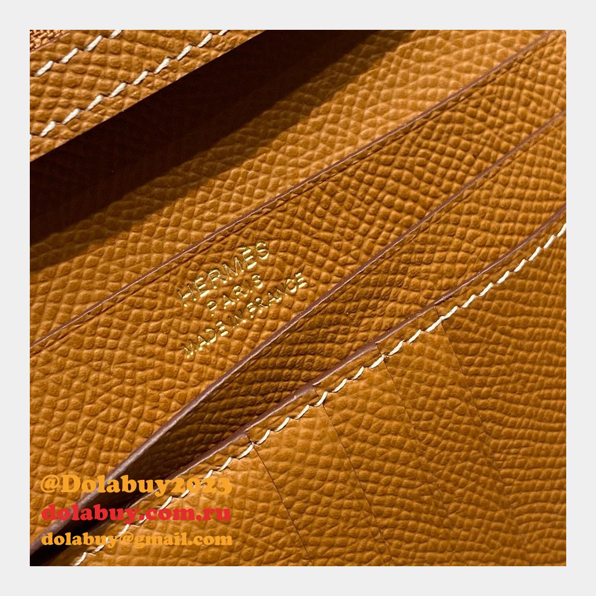 High Quality Luxury HERMES Best Epsom Wallet