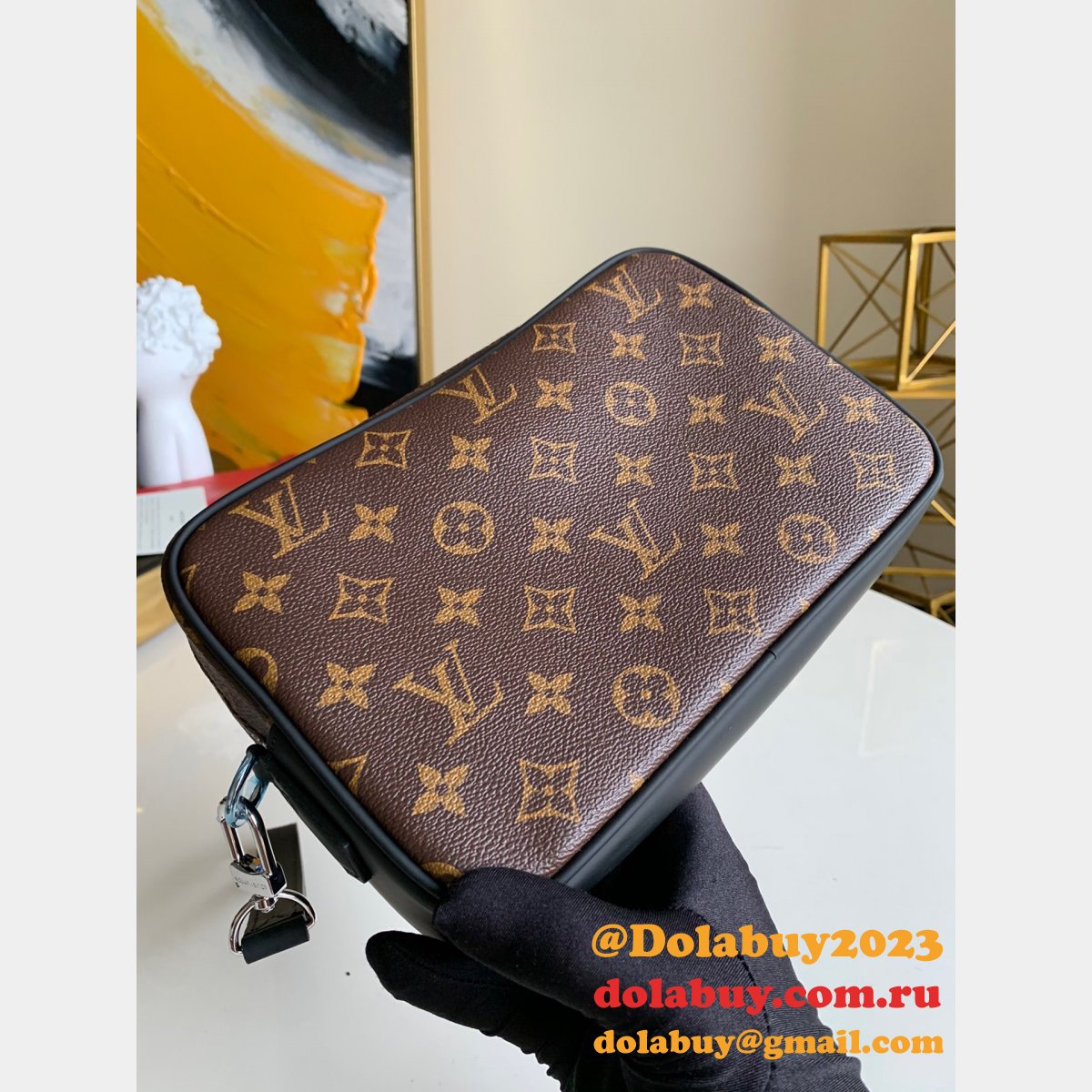 Luxury Louis Vuitton Outlet Kasai Clutch M42838/N41664 Bag