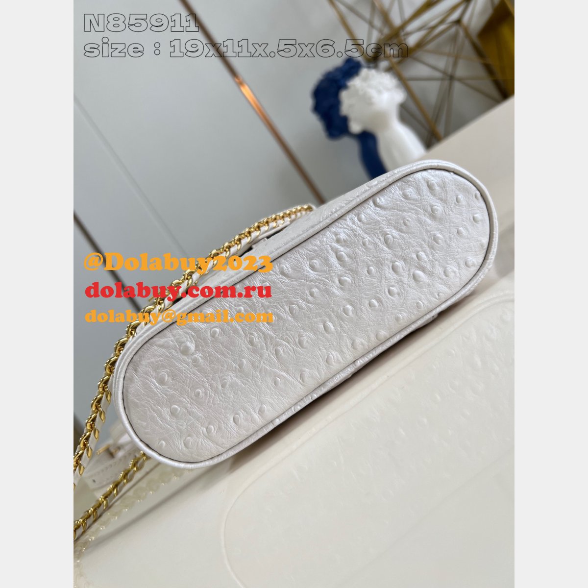 Inspired Vanity Chain Pouch N85820 7 Star Louis Vuitton Bag