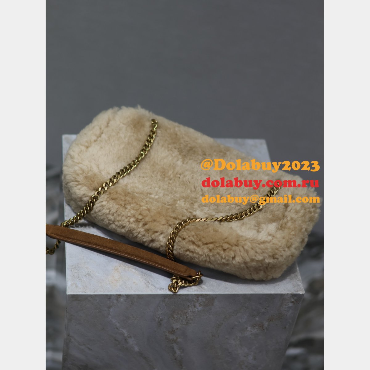 Replica Saint Laurent Calypso 734153 Shoulder 1:1 Mirror Bag