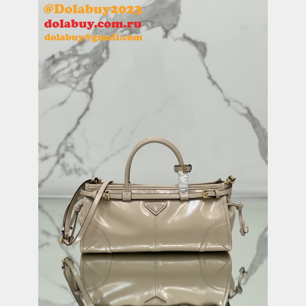 DUPLICATE SOFT LUX PRADA 2024 1BA426/1BA433 HANDBAGS