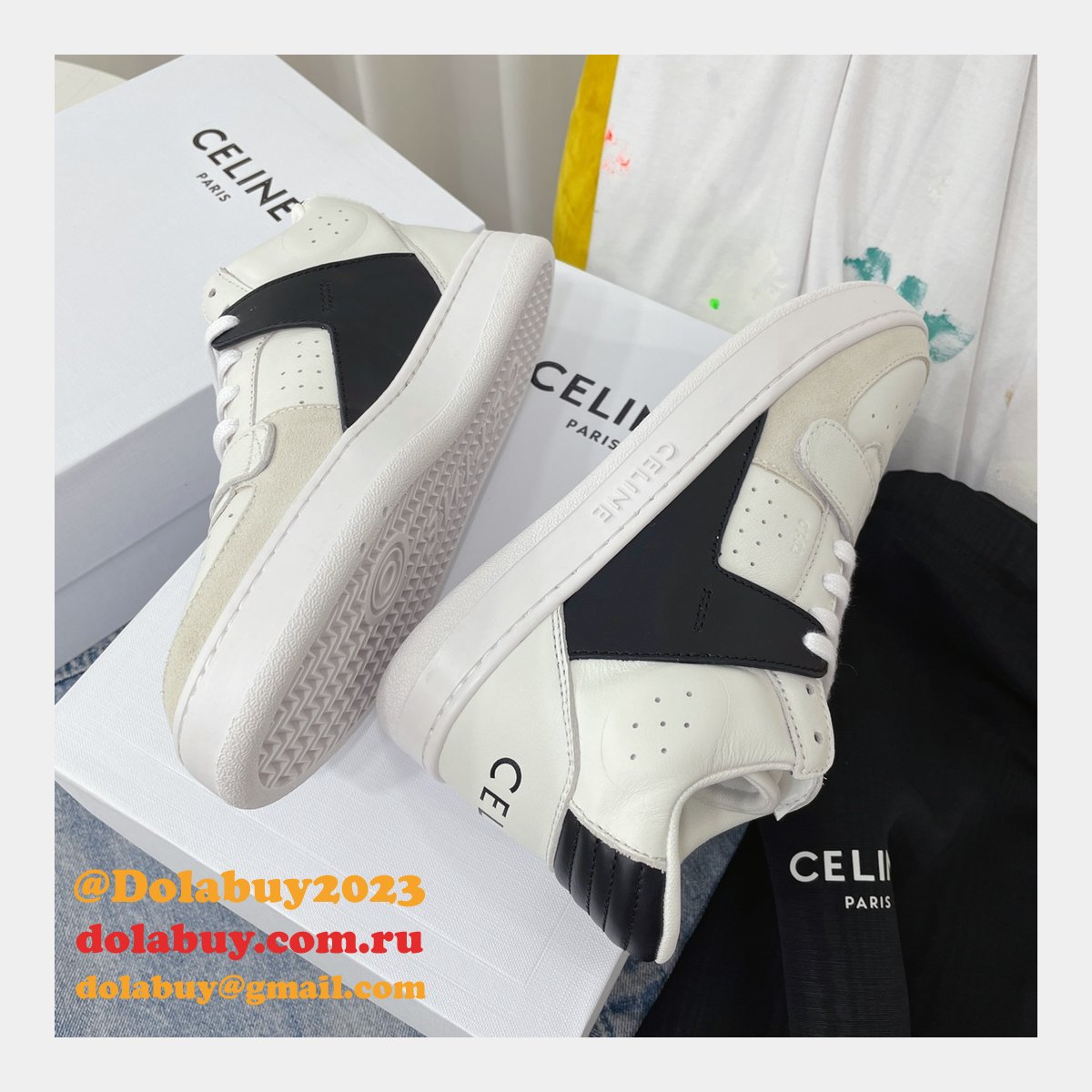 Top Quality Celine Replica Sneakers TUP Sale Store