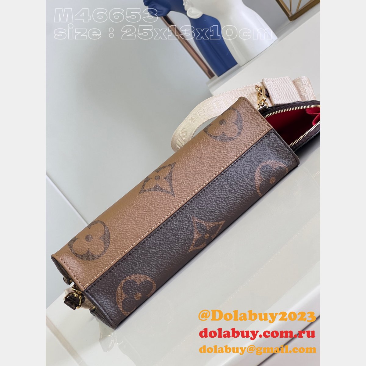 OnTheGo East West Cheap Louis Vuitton Outlet Copy M46653 Bag