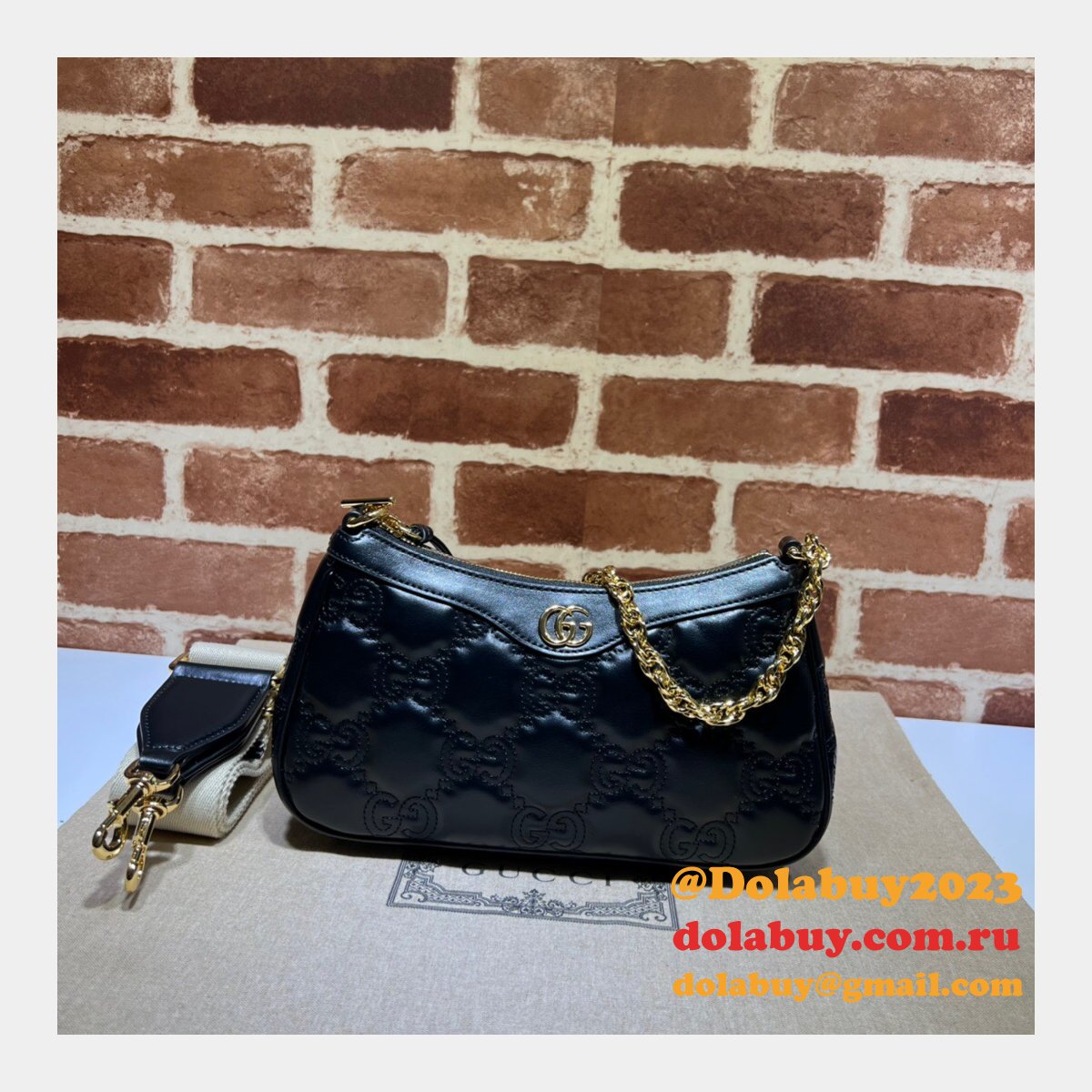 best G*u*i gg aaa+ matelassé luxury 735049 handbag