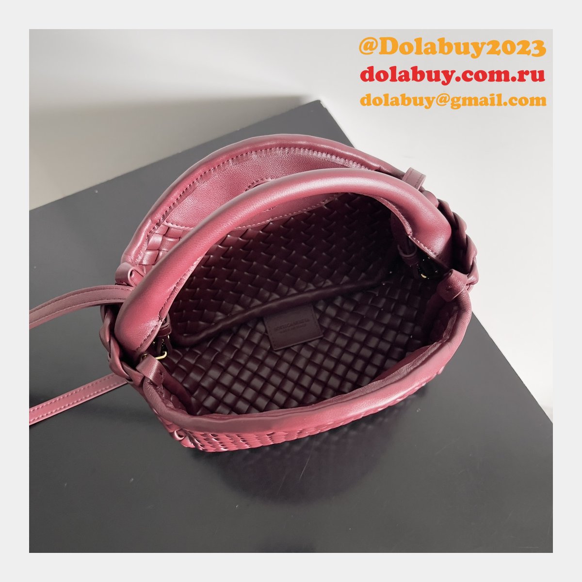 new b0tte*a Ven*ta cobble top handle bag