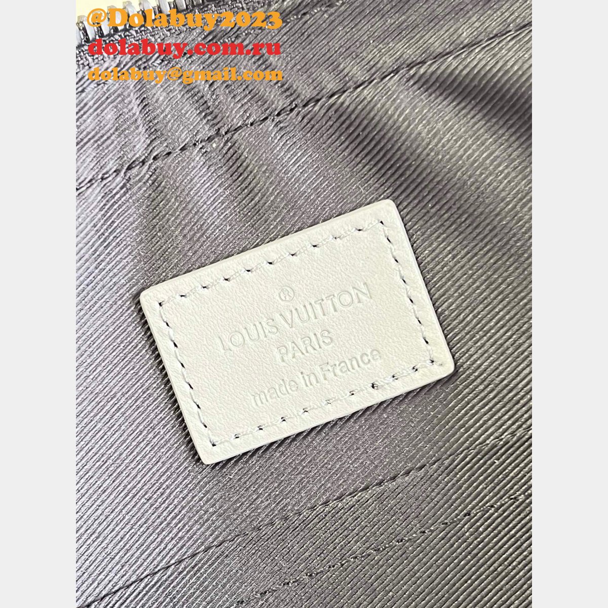 Louis Vuitton Wholesale Replicas Duo Messenger Monogram Shadow M46104 Bag