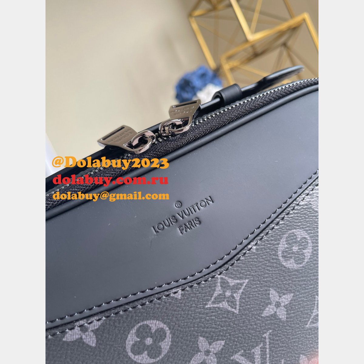 Louis Vuitton 7 Star Bumbag Monogram Eclipse Canvas M42906 Black Bags