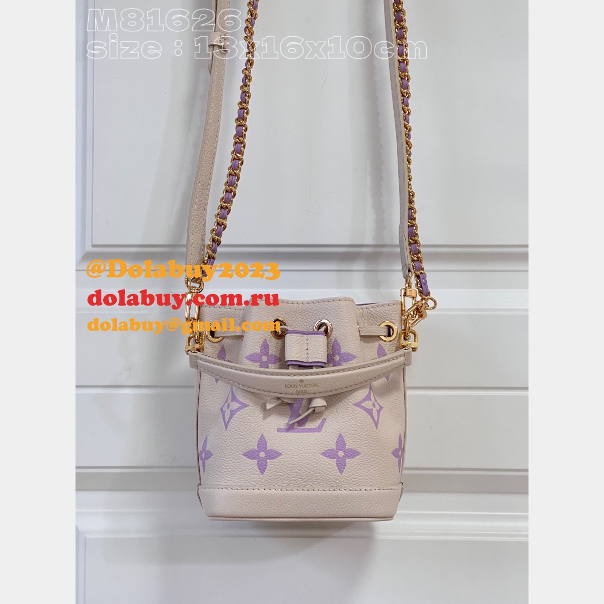Shop Néonoé Replica Louis Vuitton M81626 1:1 Mirror Purple Bags