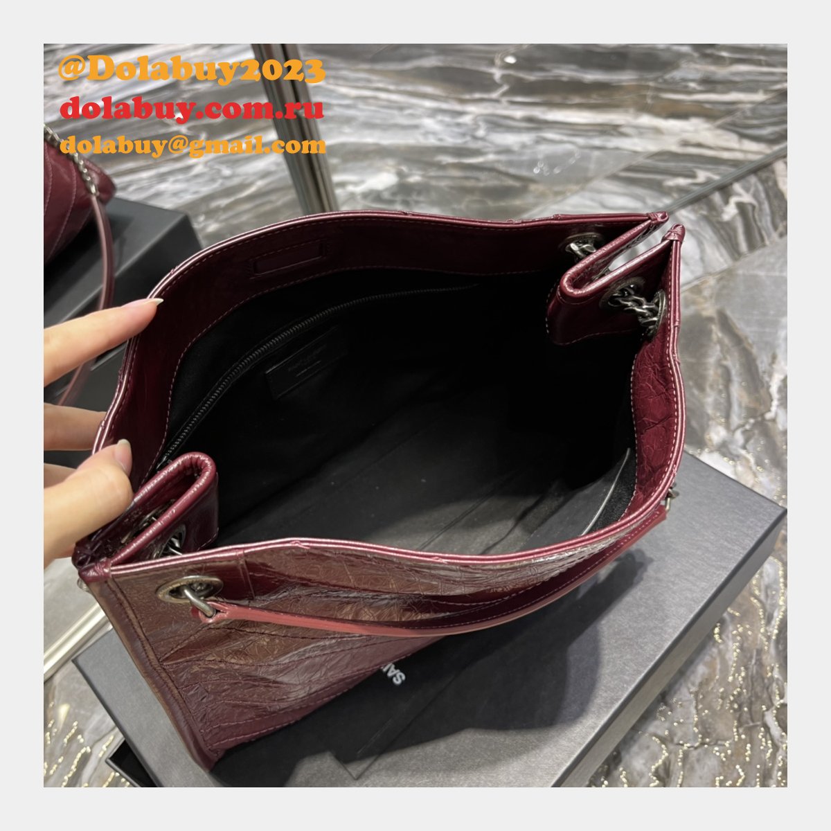 Replica Dolabuy 577999 Saint Laurent Niki YSL Designer Bag