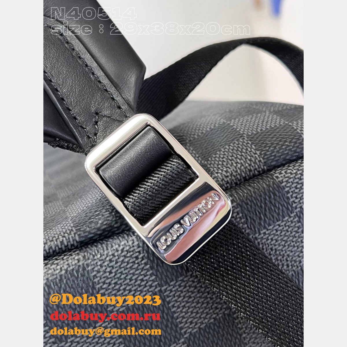 Discovery Backpack N40514 Damier Graphite Canvas Copy Louis Vuitton