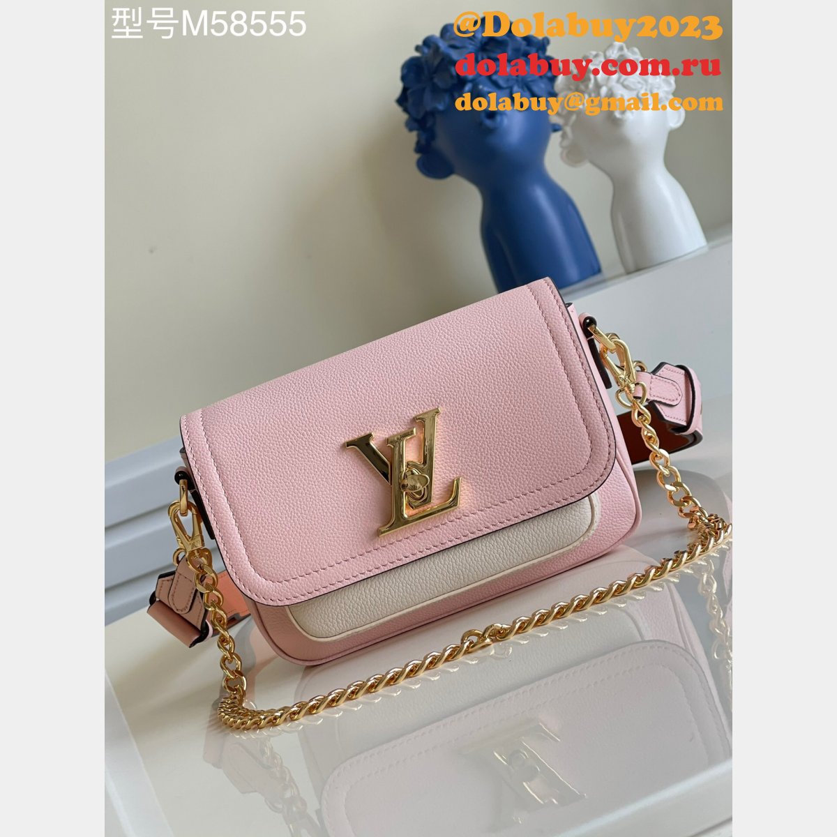 Best Louis Vuitton Replica M58557/M58555/M58554 Lockme Tender Lockme Leather