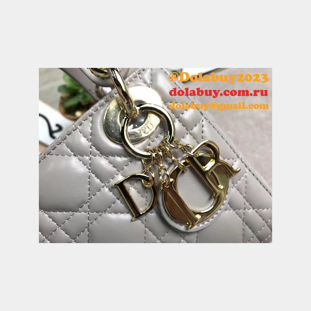 AAA+ Christian Lady Dior Handbags Online Purchase MINI 17CM