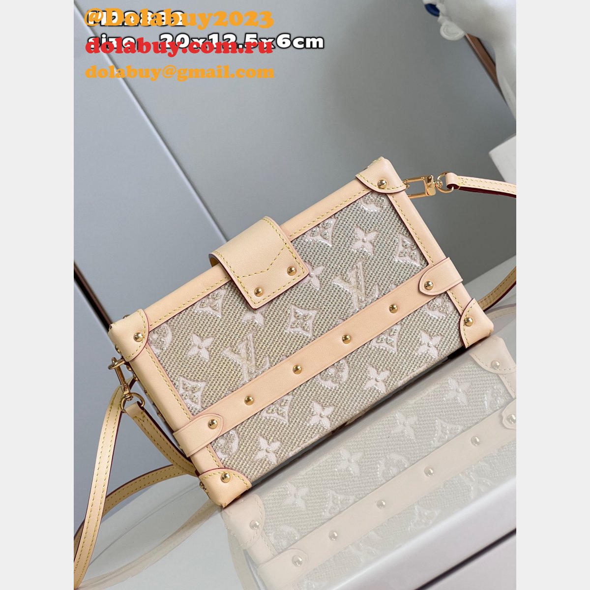 Petite Malle Other Monogram Canvas Replica Louis Vuitton M22882 Bag