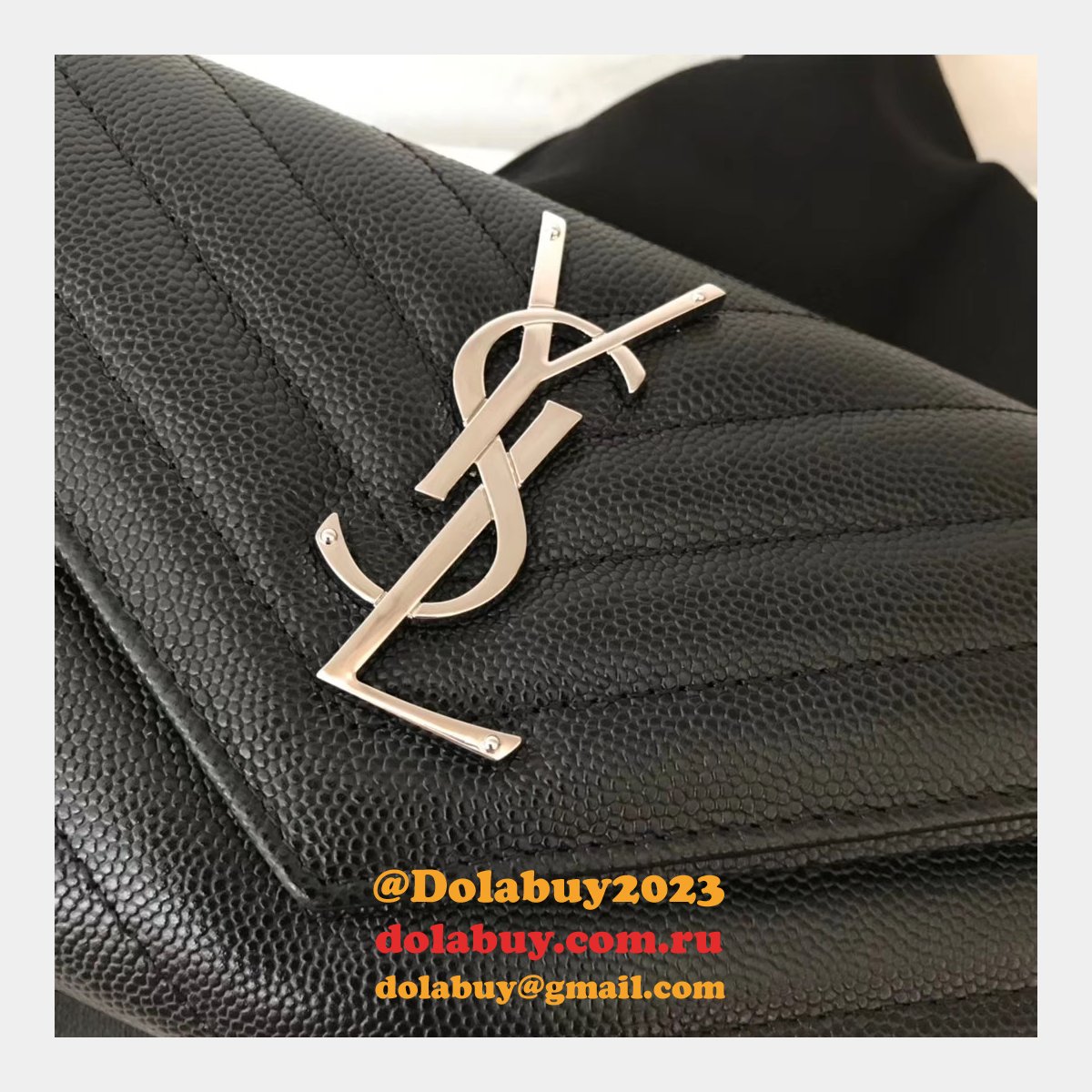 Saint Laurent YSL 403943 Monogram Compact Clutches