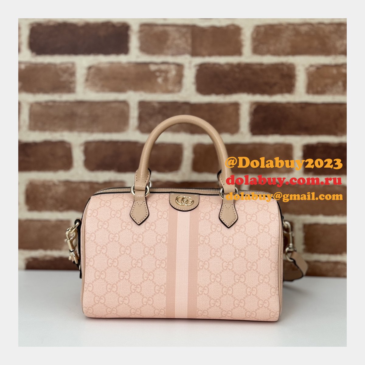 best 7 star 772061 G*u*i knockoff ophidia gg small top handle bag