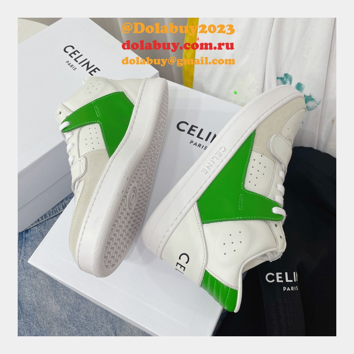 Top Quality Celine Replica Sneakers TUP Sale Store