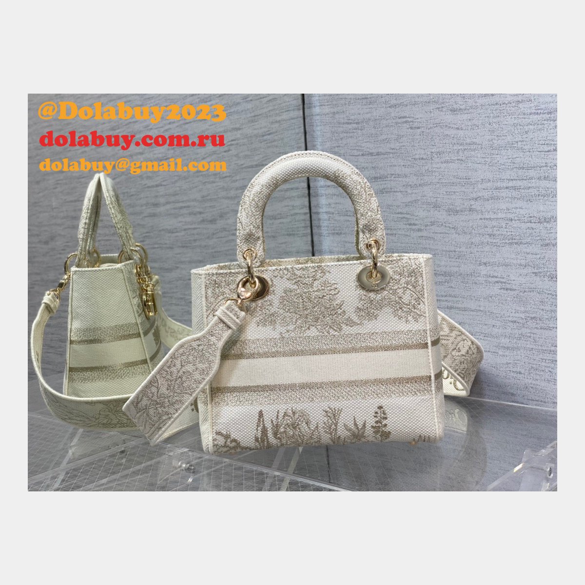 Christian Dior Luxury Cheap Replica Lady 24CM Bag