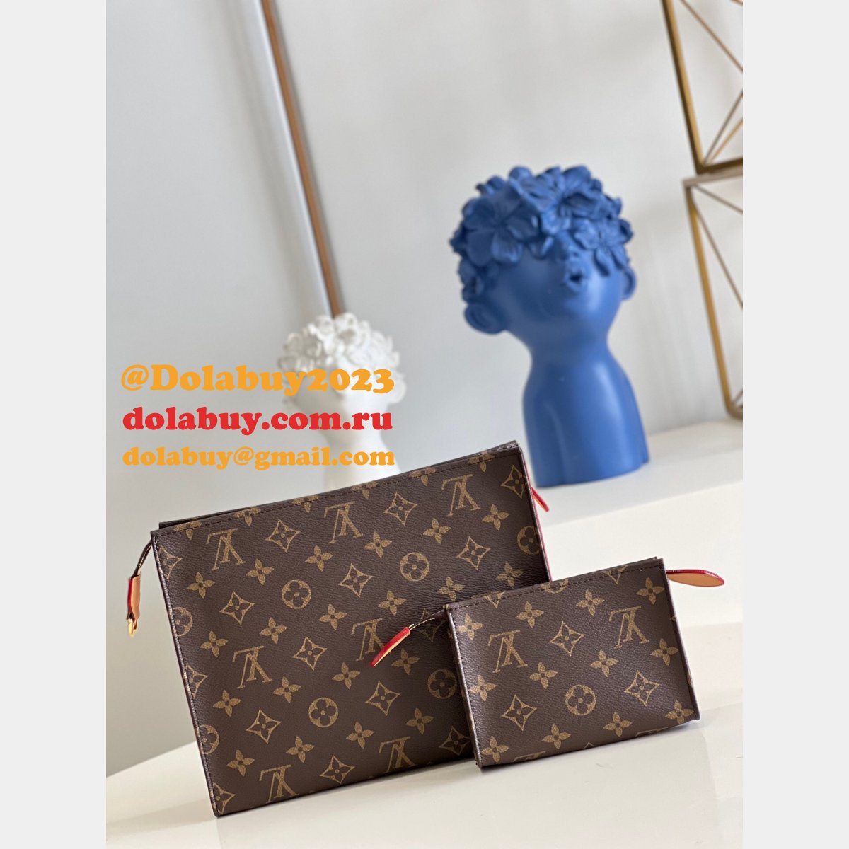 Fake Louis Vuitton 7 Star M81412 Toiletry Pouch On Chain Bag