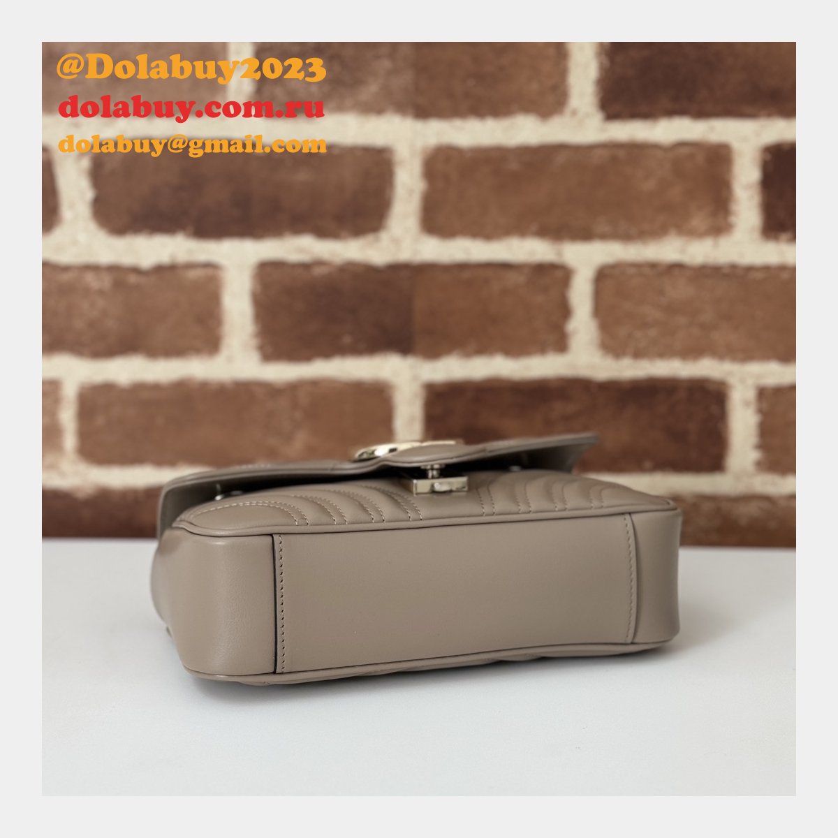 crossbody gg marmont G*u*i 446744 copy matelassé bag