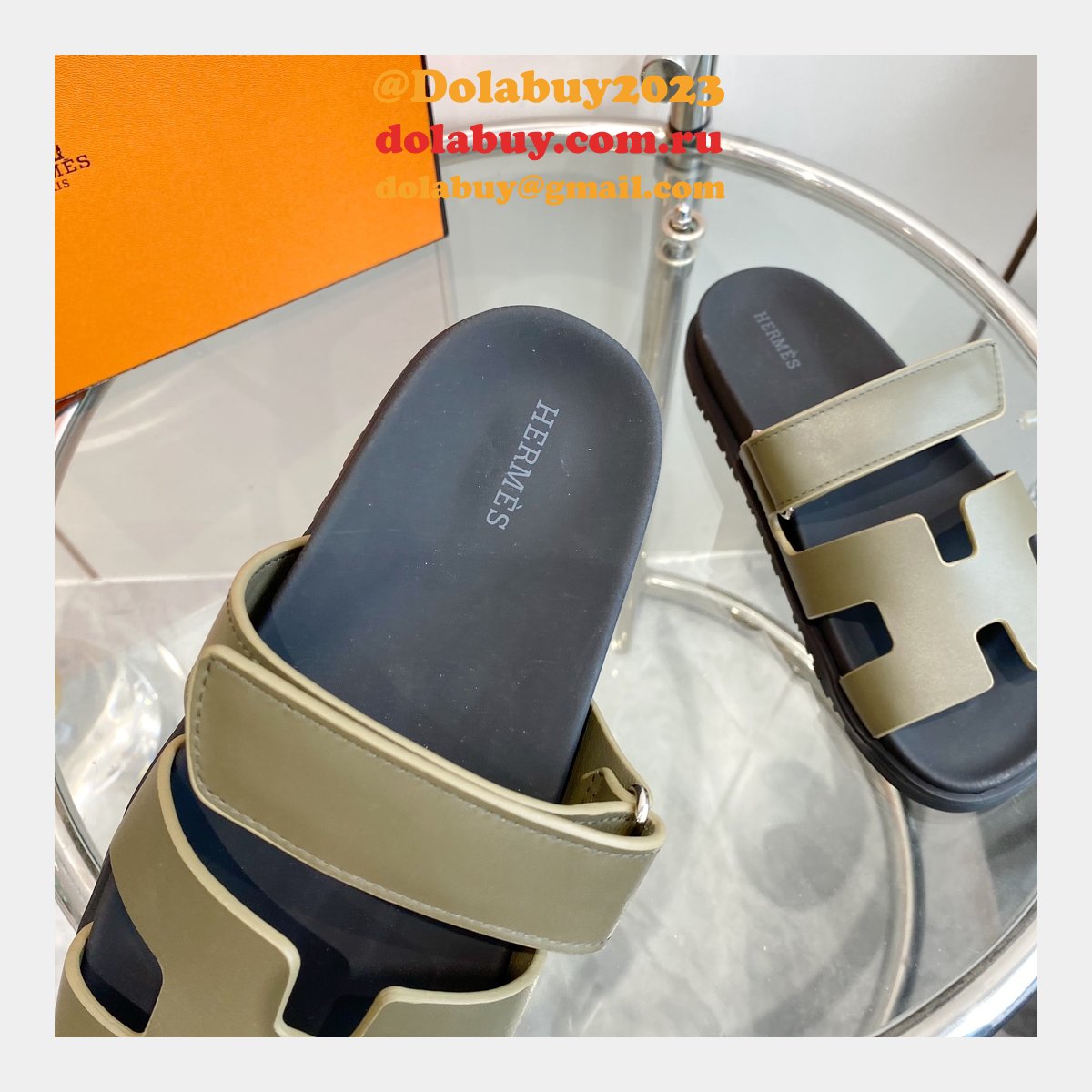 7 Star Hermes Chypre sandal Designer