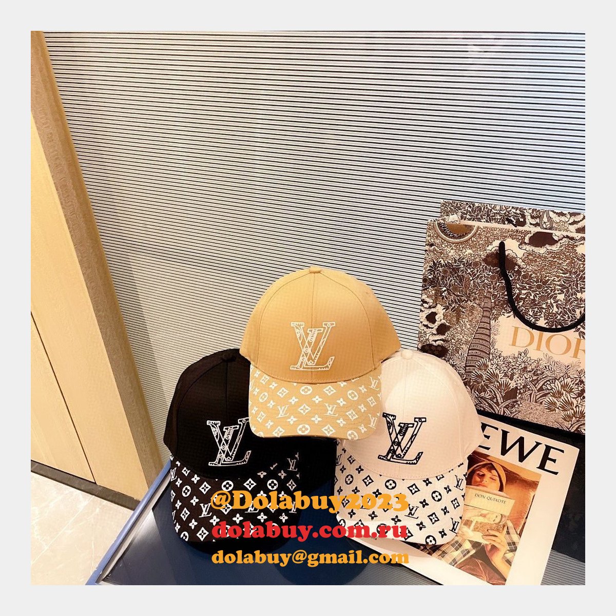 Wholesale Louis Vuitton High Quality Replica Designer Hats