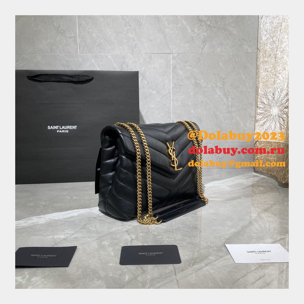 Replica AAA+ YSL LOULOU 494699 SHOULDER BAG 25CM