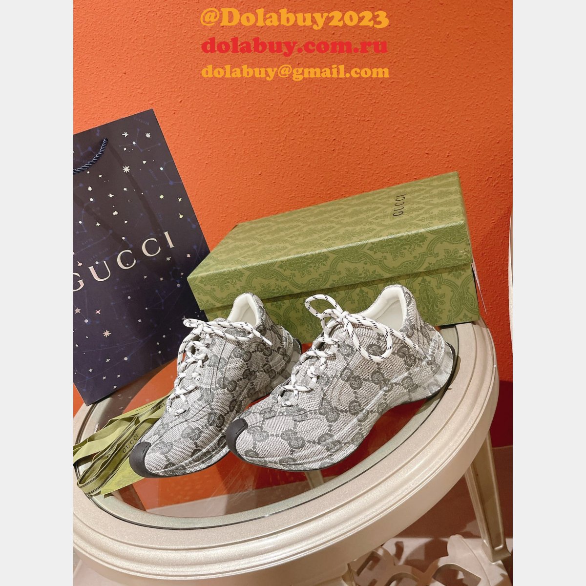 high quality copy run shoes G*u*i togo luxury designer