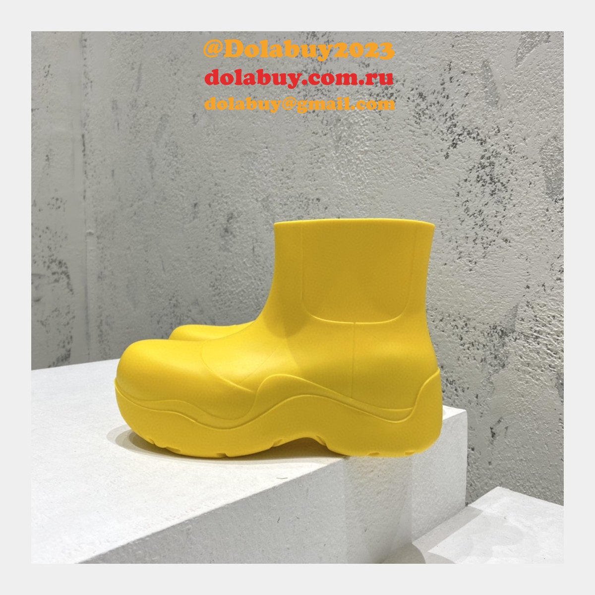 best top quality replica b0tte*a Ven*ta rain boots dupe shoes