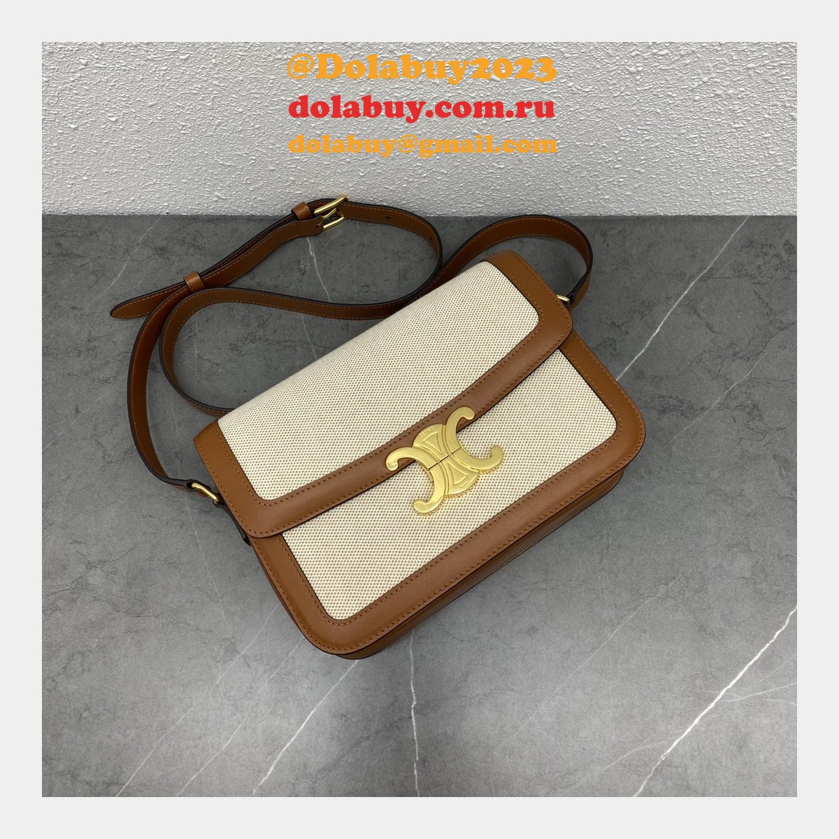 Perfect 1:1 Mirror CELINE Triomphe ONLINE selling