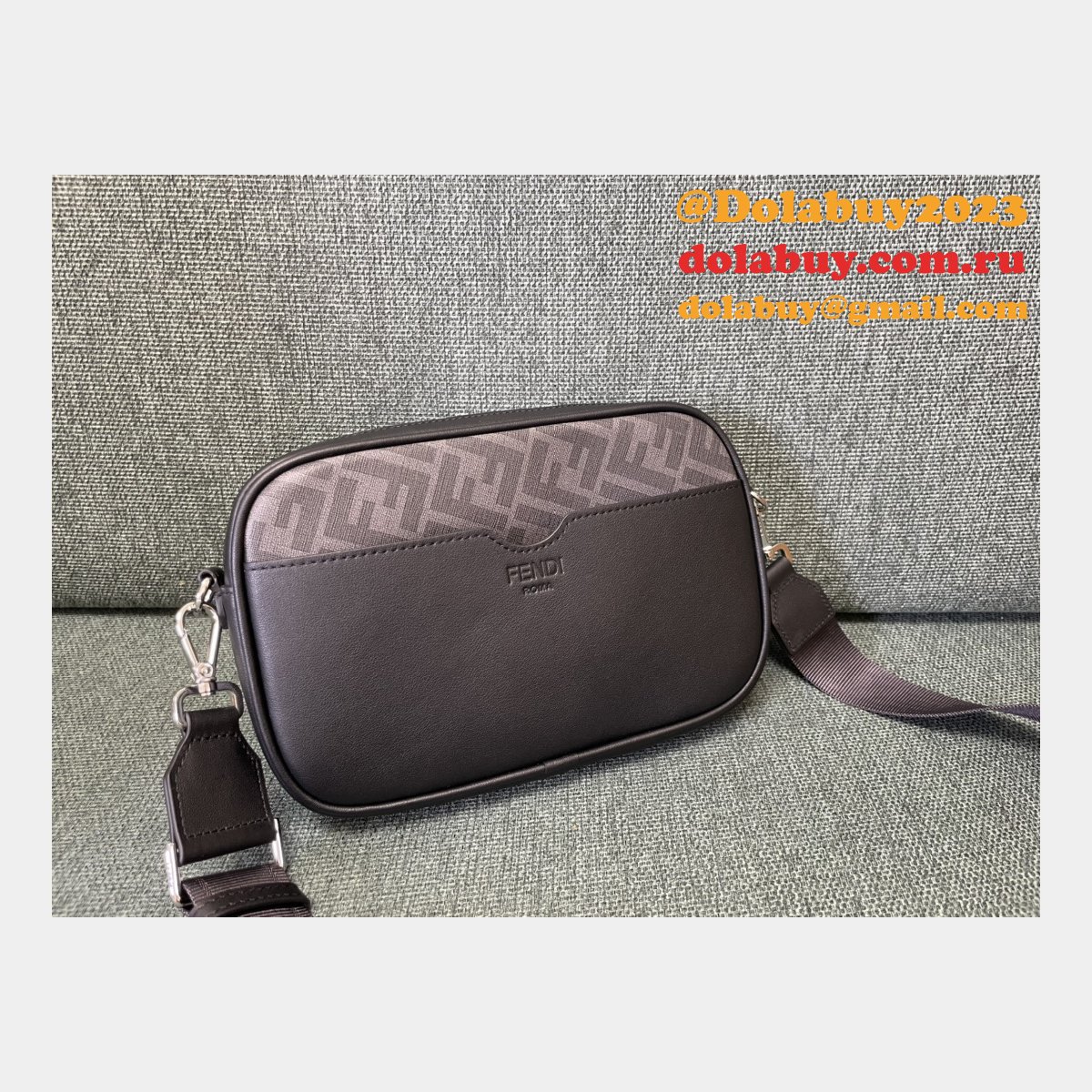 replica luxury & designer 8587 F**di camera bags