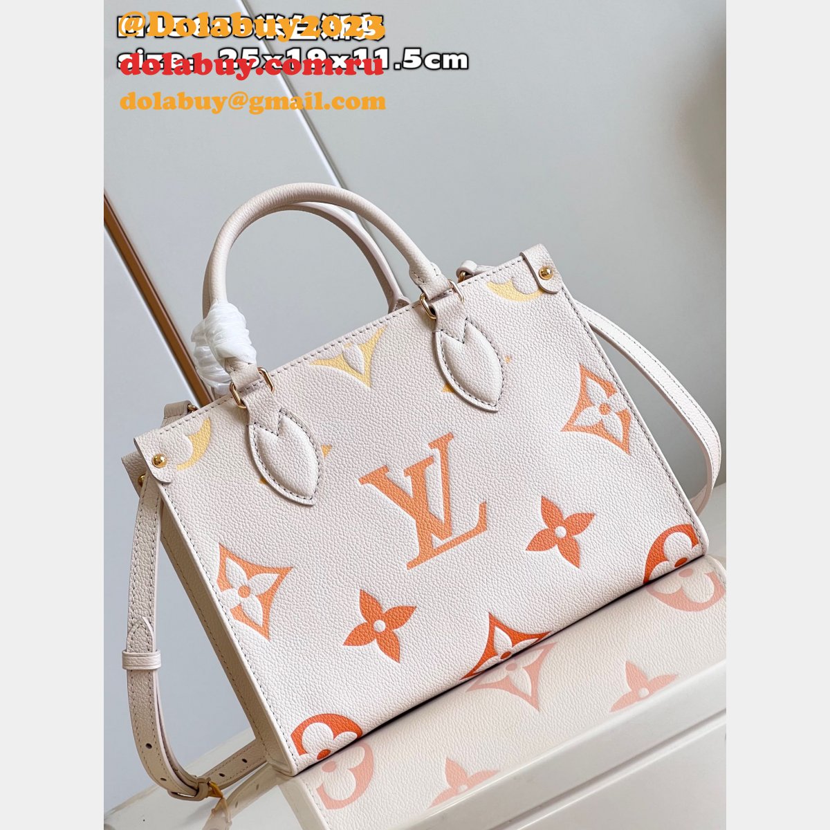 Onthego Louis Vuitton M45653 Replica Monogram Empreinte UK Bag