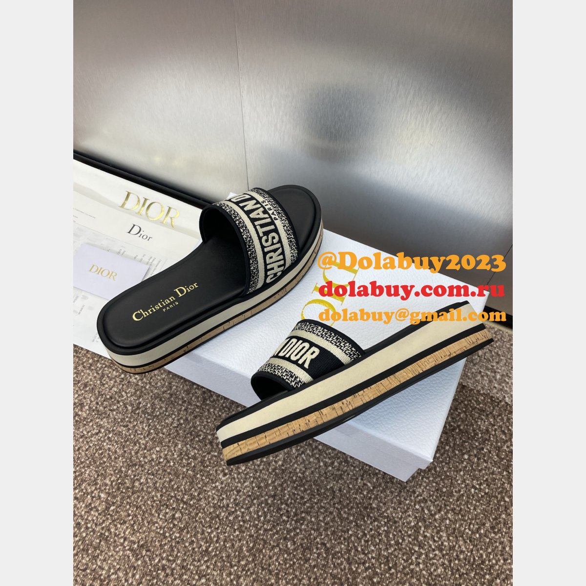Best Dior Dway Platform Slide