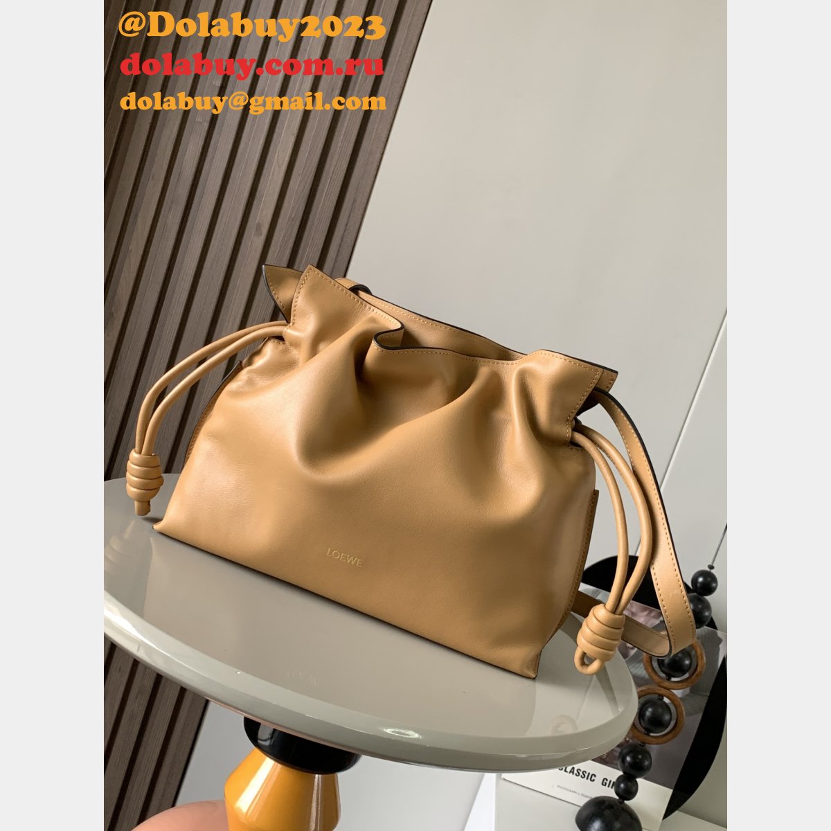 Top Quality LOEWE Medium Flamenco Clutch In Nappa Calfskin 30CM