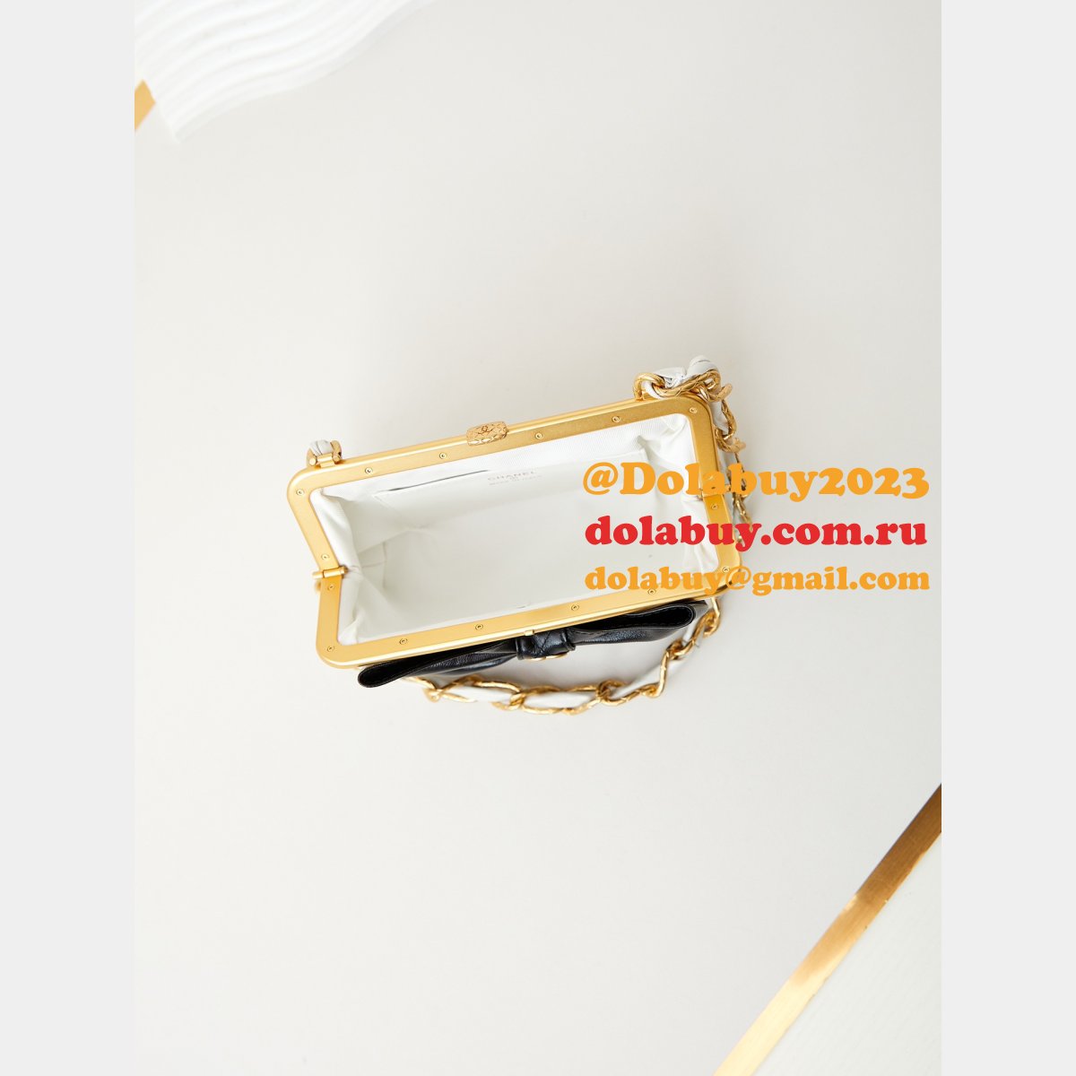 Luxury Designer AP4027 Replica Bow Frog Bag