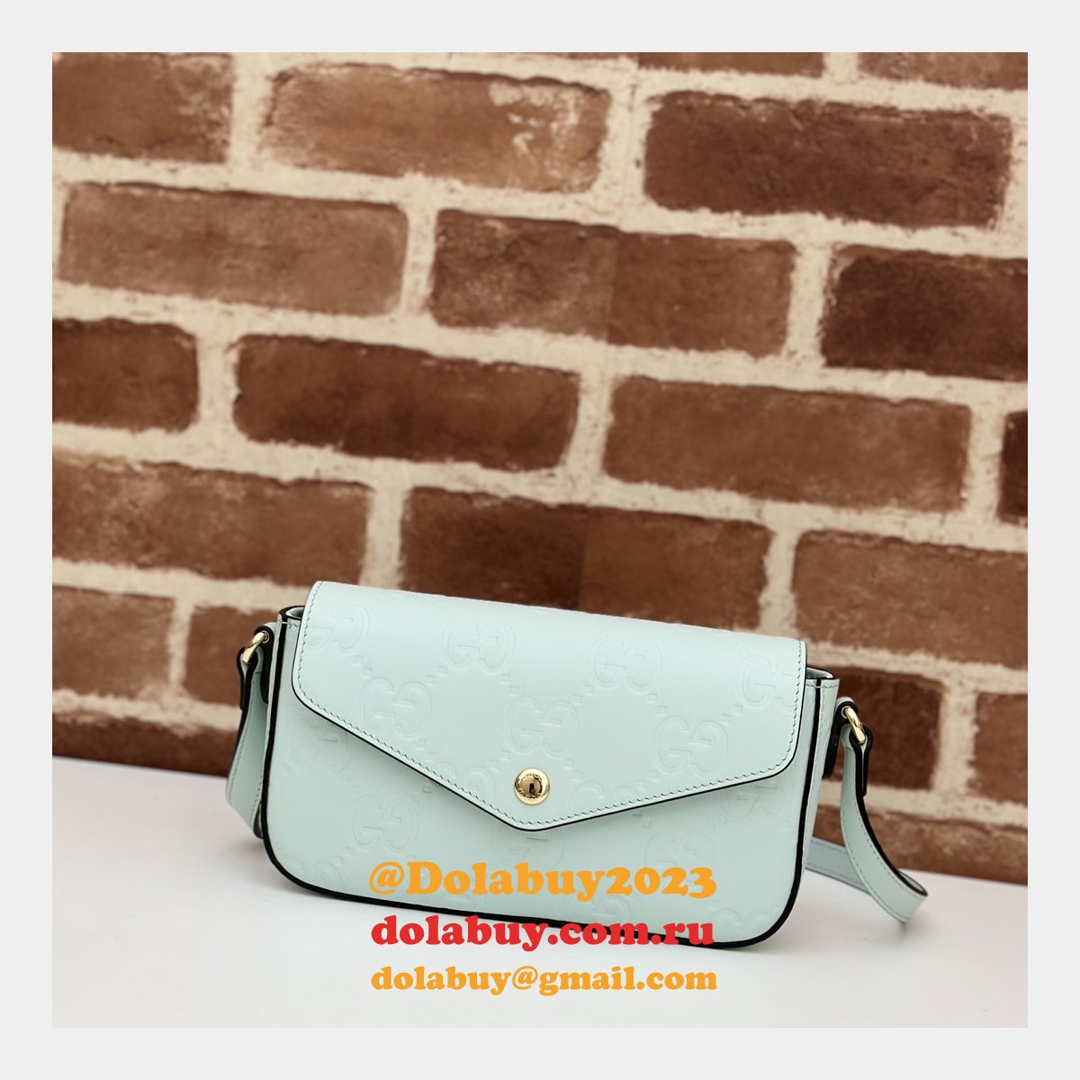 gg 1:1 mirror G*u*i super mini shoulder 772794 replicas bag