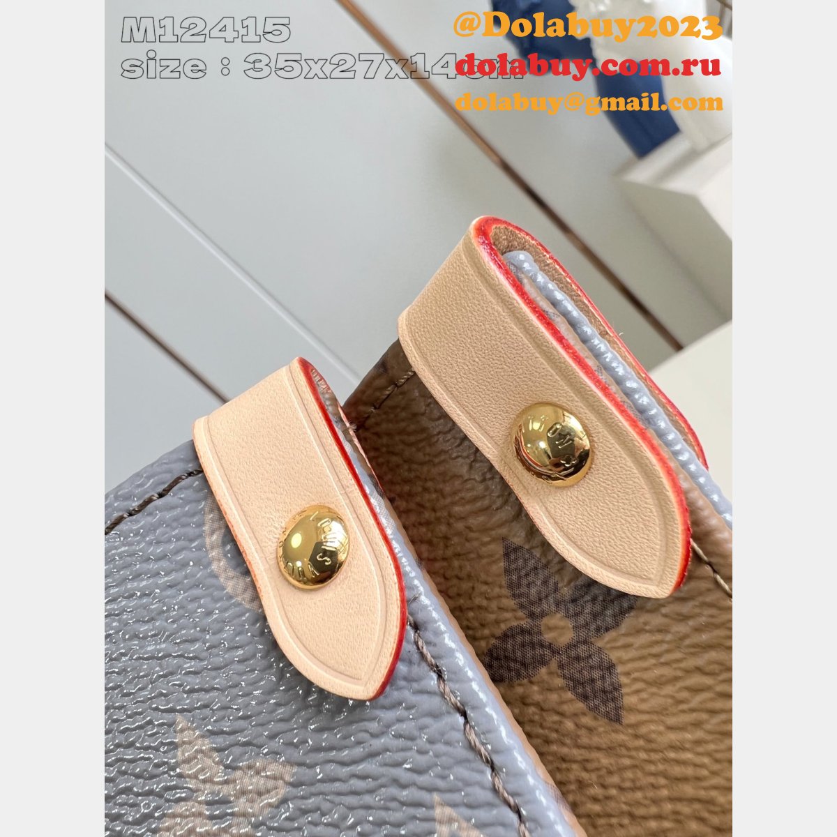 Louis Vuitton Perfect Luxury OnTheGo Fake M12415 Monogram Canvas