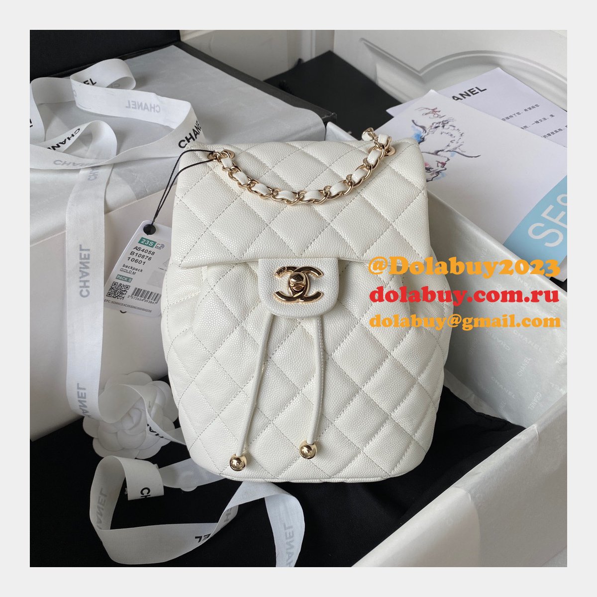 1:1 Luxury High Quality Replica Backpack AS4058 Bag 23cm