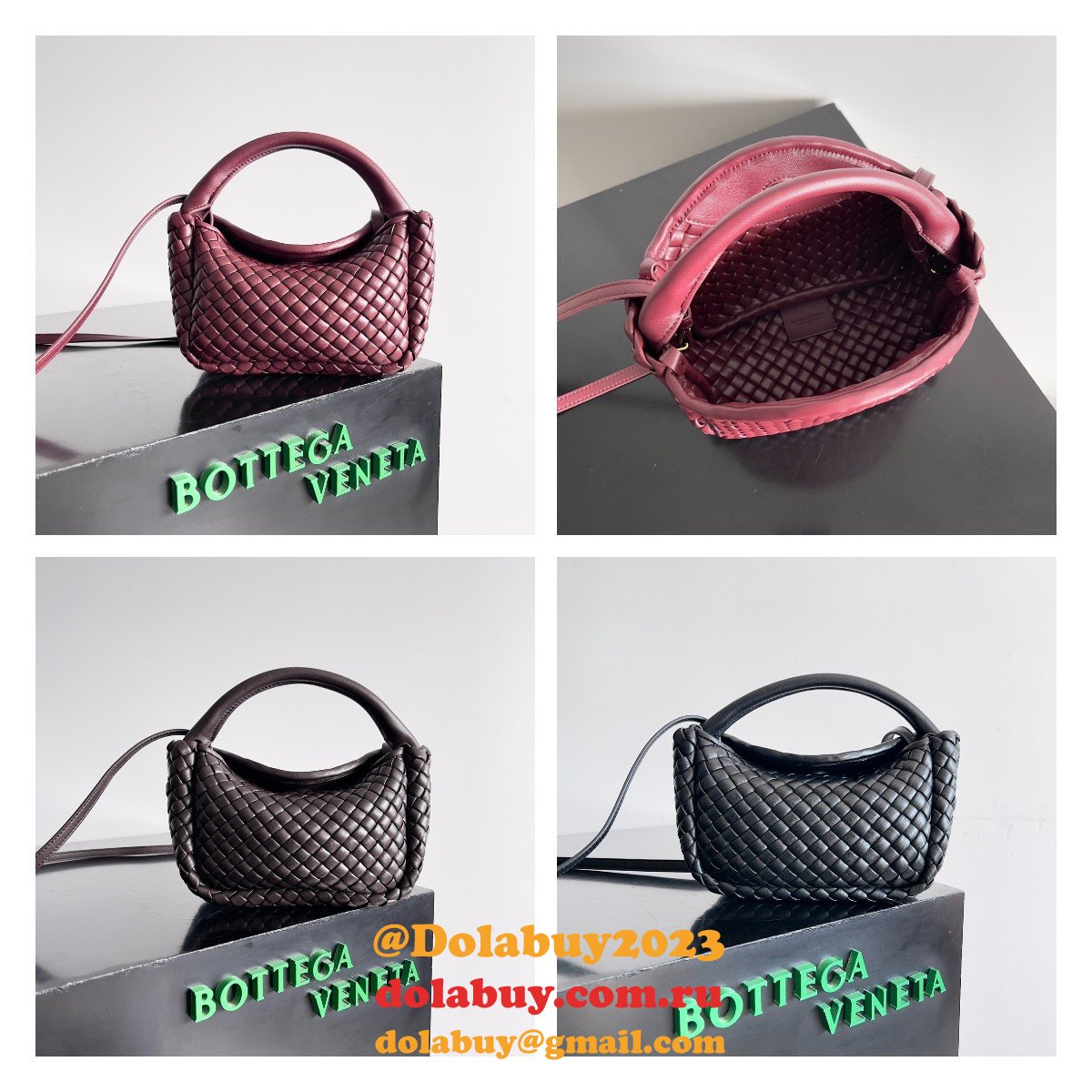 new b0tte*a Ven*ta cobble top handle bag
