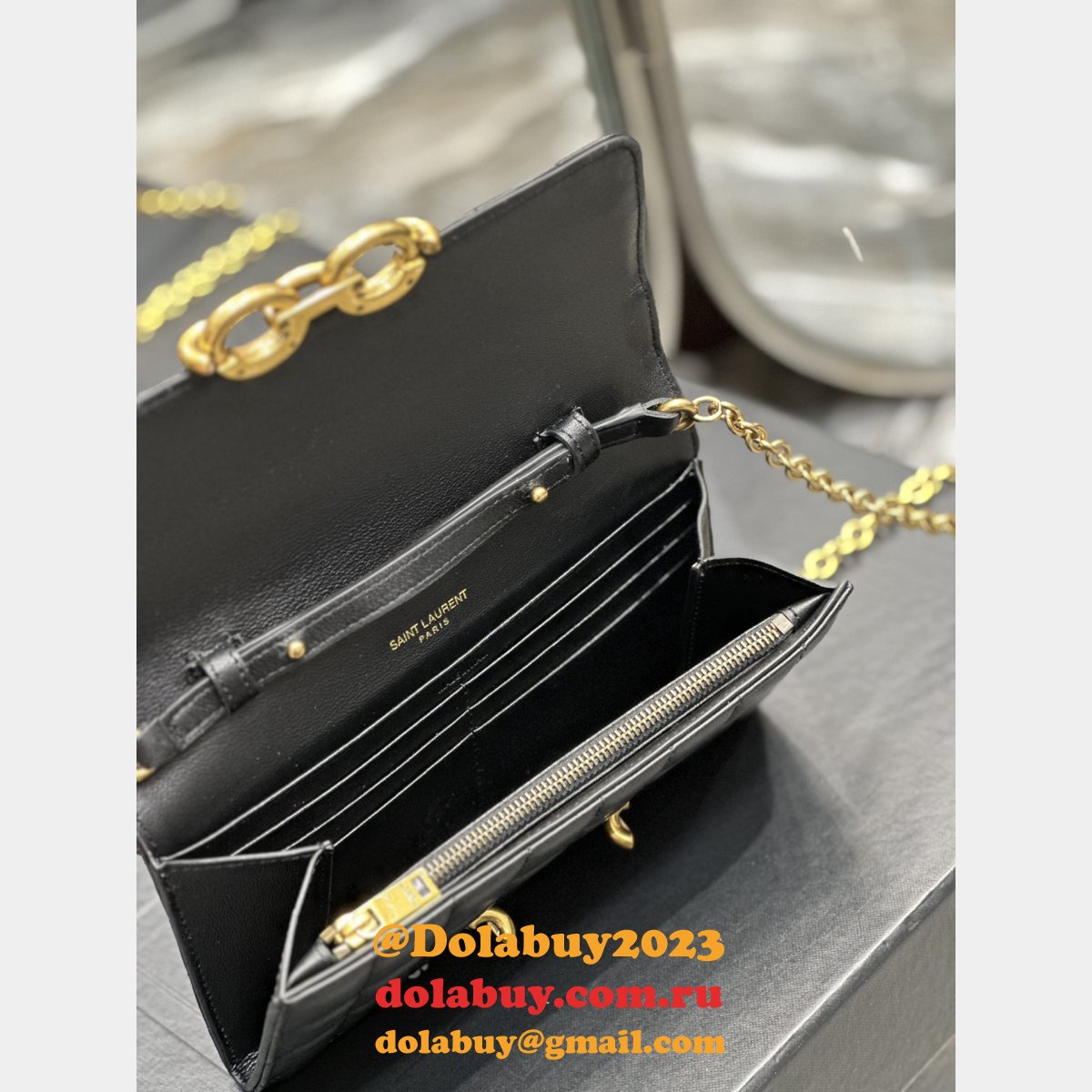 Le Maillon Chain YSL Wholesale Replica 738109 7 Star Shoulder Bag