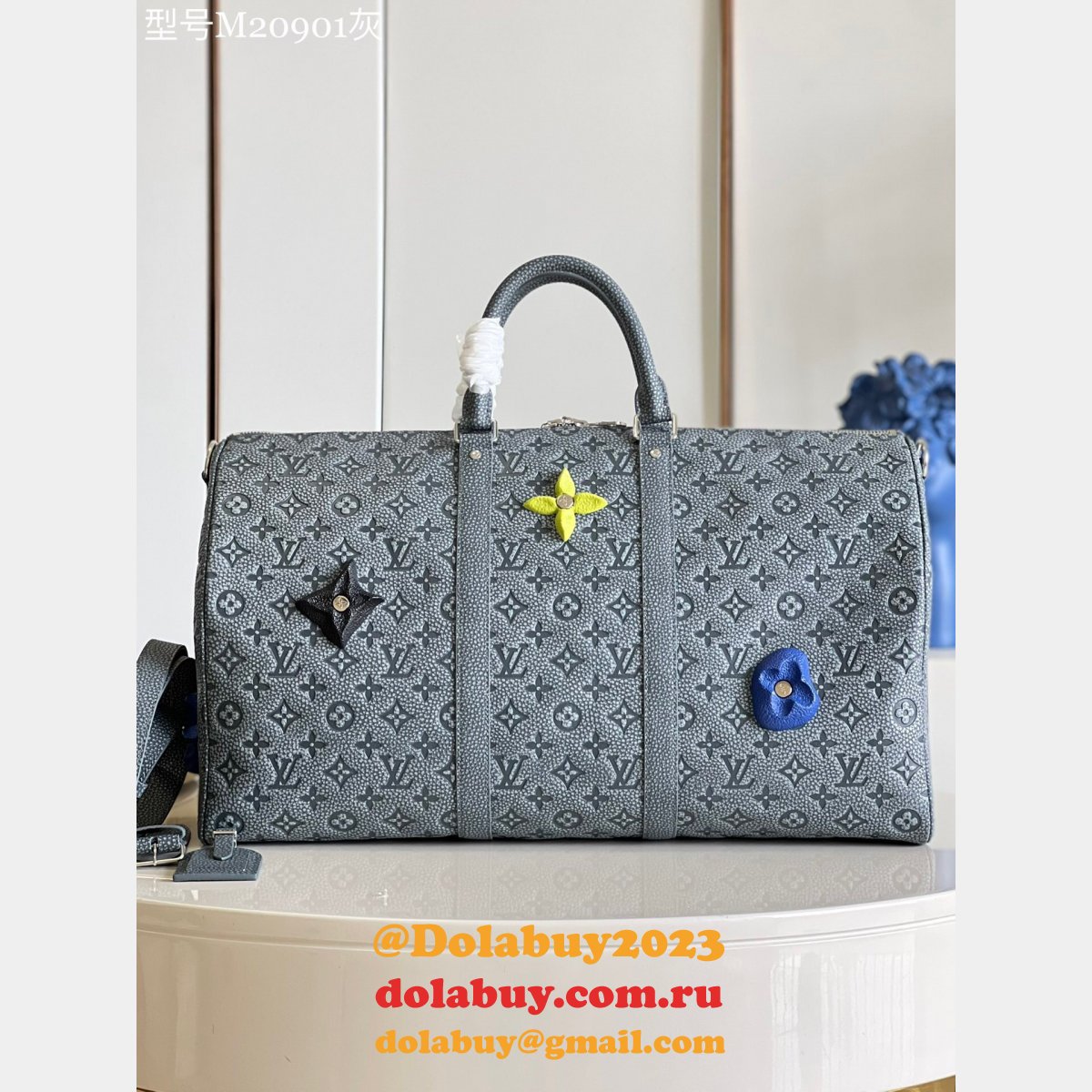 The Luxury Louis Vuitton Fake M20901 Keepall 50 Travel Bags