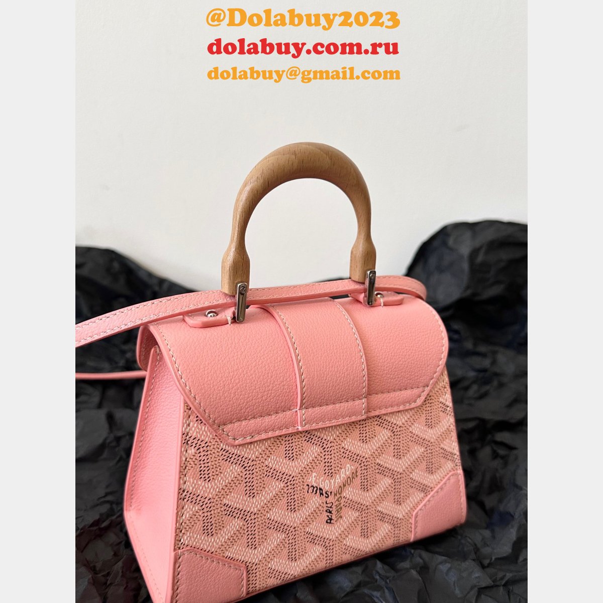 Cheap Goyard Replica Saigon Structure Nano Goyardine Bag