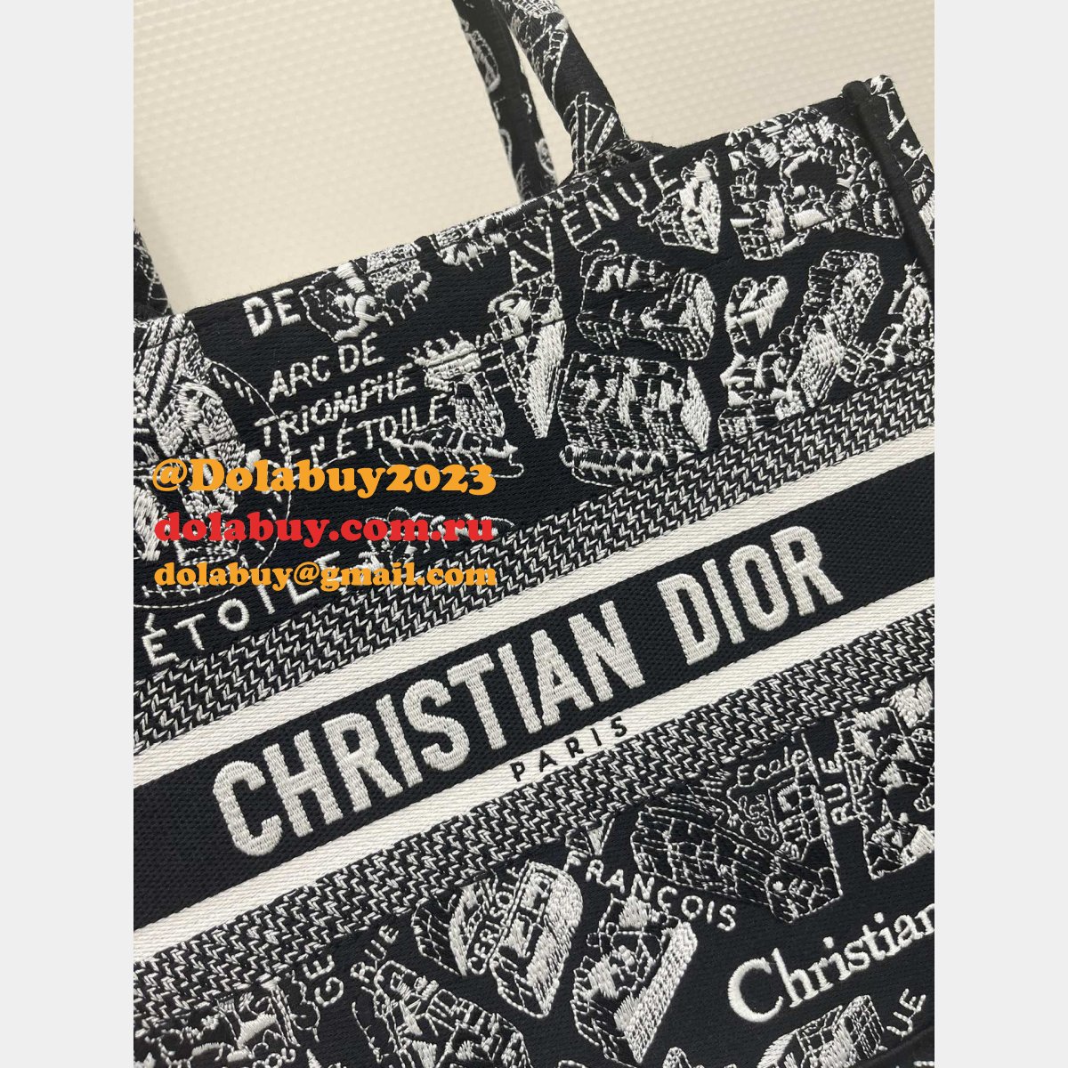 What Best Sellers Christian Dior CD Book Tote Replica Bag Dolabuy