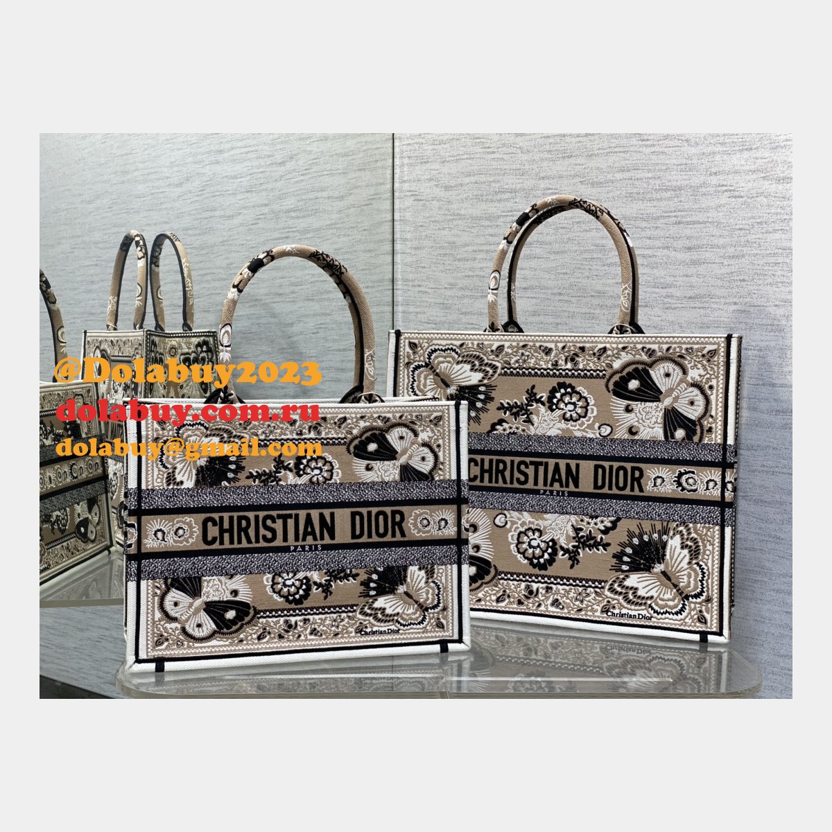 Buy Cheap Replica Best Fake CD Book Tote 1:1 Bag