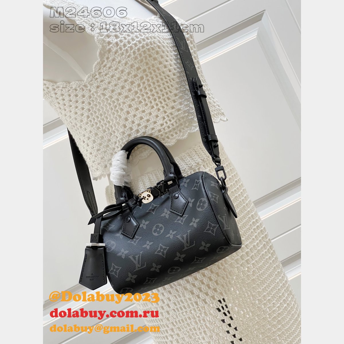Luxury Speedy Louis Vuitton Designer Wholesale M24606 Replica Bag