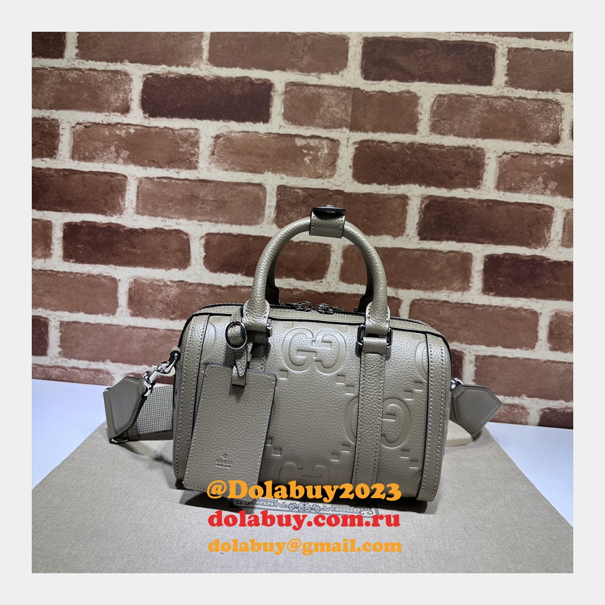 jumbo gg replica G*u*i 7 star 725292 duffle inspired bag