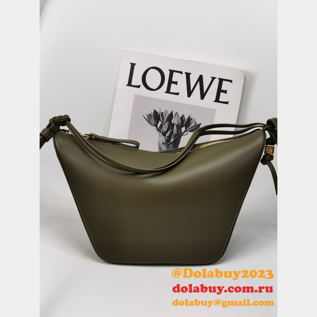 Wholesale loewe Hammock hobo soft handbag