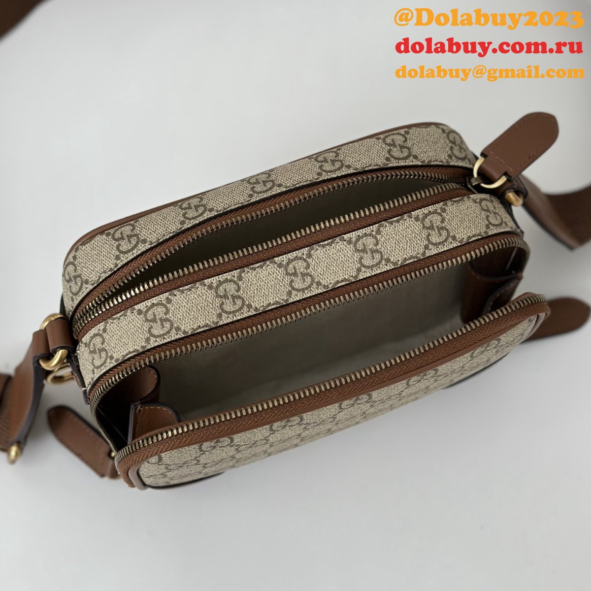 G*u*i gg emblem super mini 821217 designer replica bag