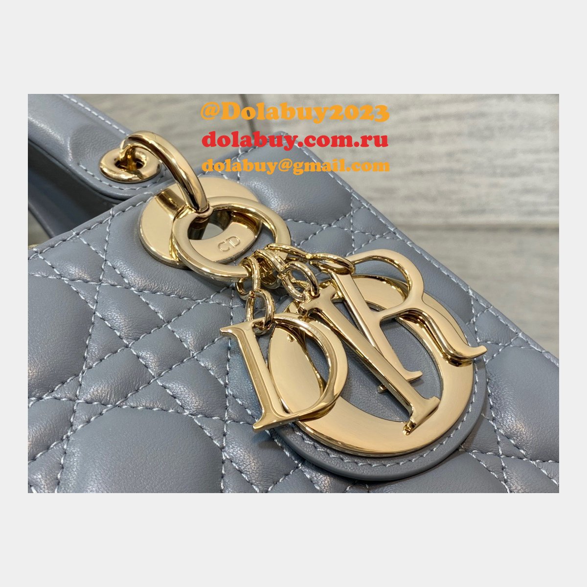 Perfect DIOR lady lambskin 20CM HANDBAG Inspired