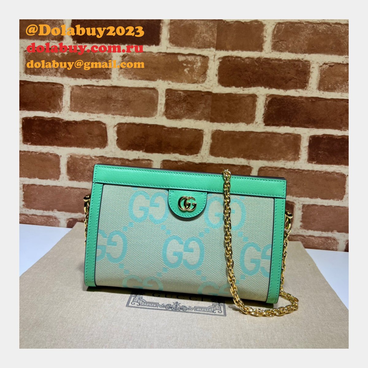G*u*i best ophidia 503877 jumbo gg fake shoulder bag